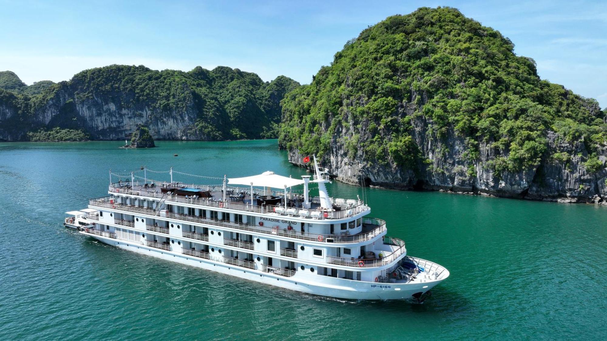 Paradise Grand Cruise - Lan Ha Bay Ha Long Dış mekan fotoğraf
