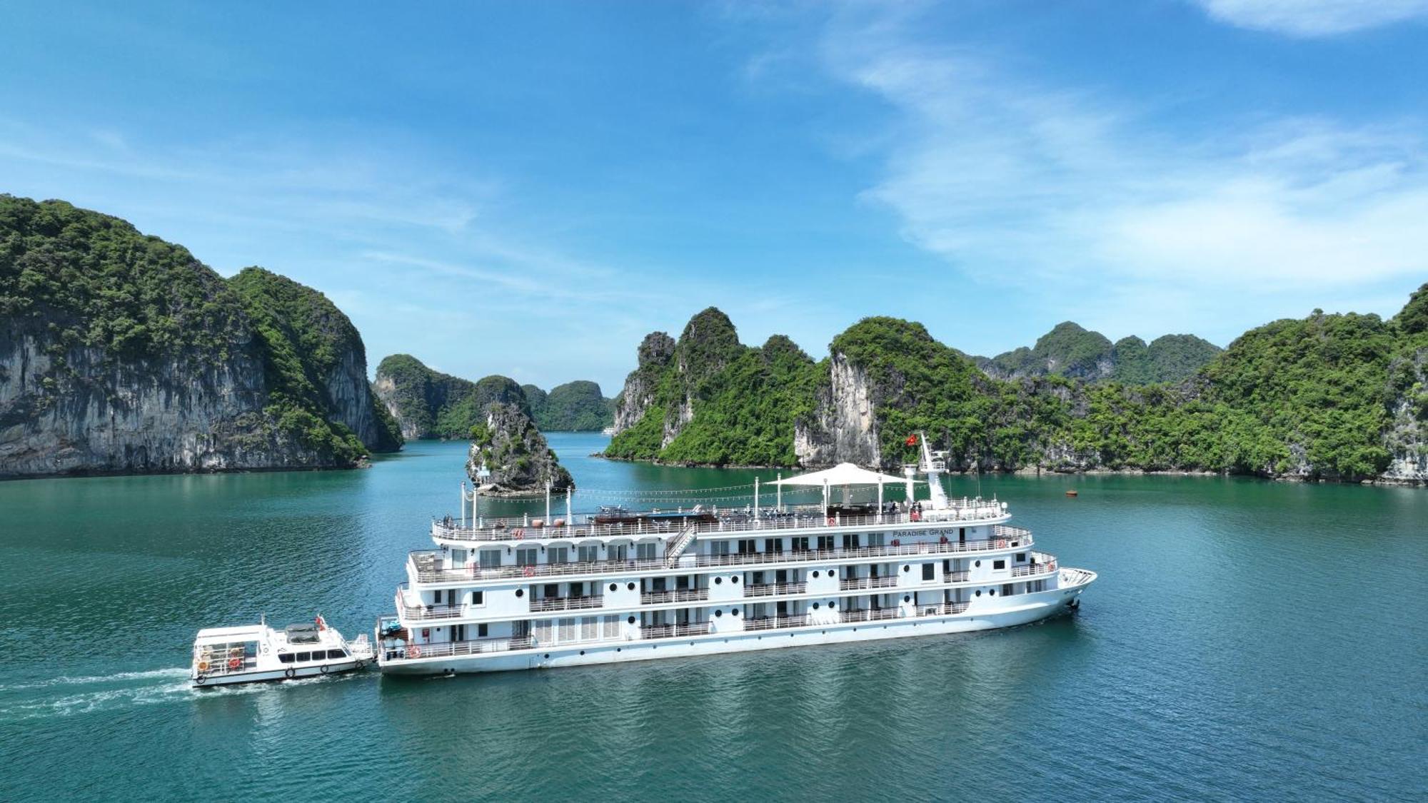 Paradise Grand Cruise - Lan Ha Bay Ha Long Dış mekan fotoğraf