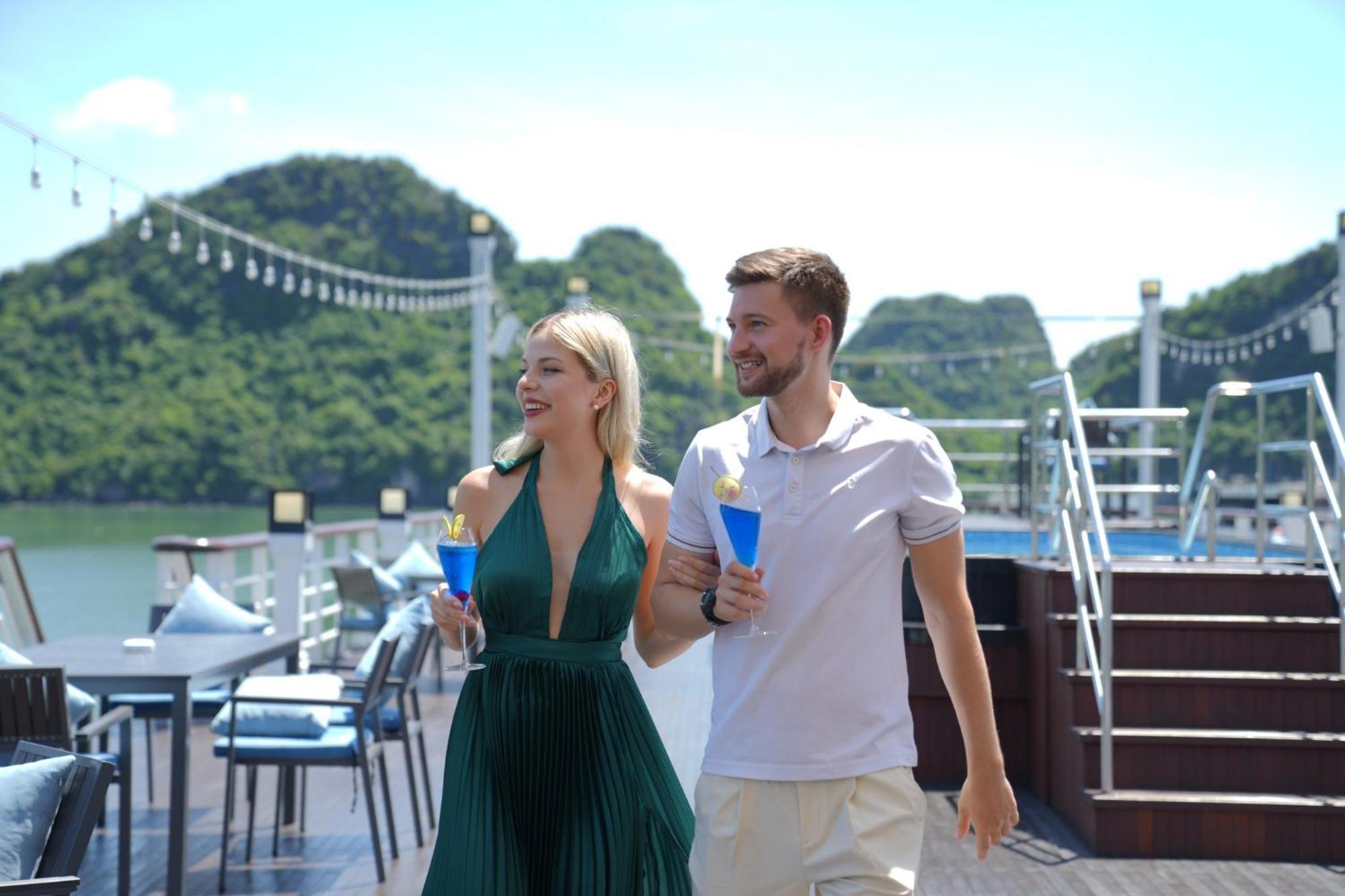 Paradise Grand Cruise - Lan Ha Bay Ha Long Dış mekan fotoğraf